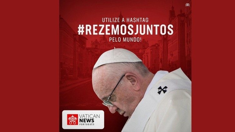 Papa convida que todos os cristãos do mundo rezem juntos nesta quarta-feira