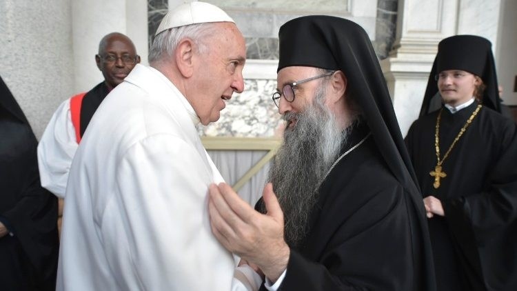 Papa reitera: a unidade é sempre superior ao conflito