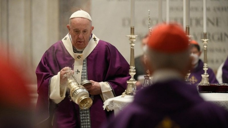 \"Quaresma é uma viagem de regresso a Deus\", afirma o Papa na missa de Quarta-feira de Cinzas