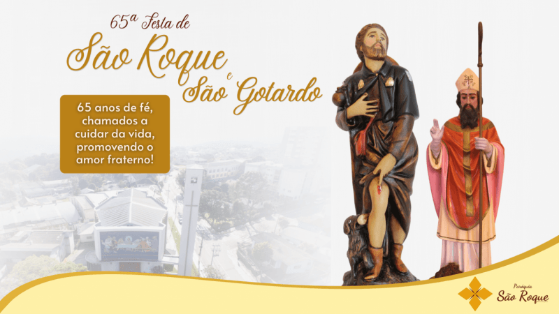 Paróquia São Roque lança 65ª festa em honra aos padroeiros São Roque e São Gotardo, em Bento Gonçalves