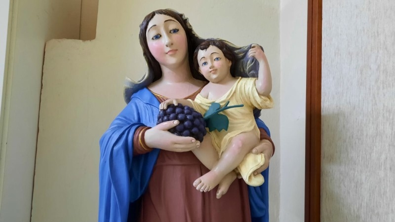 Imagem de Nossa Senhora da Uva será abençoada, em Flores da Cunha