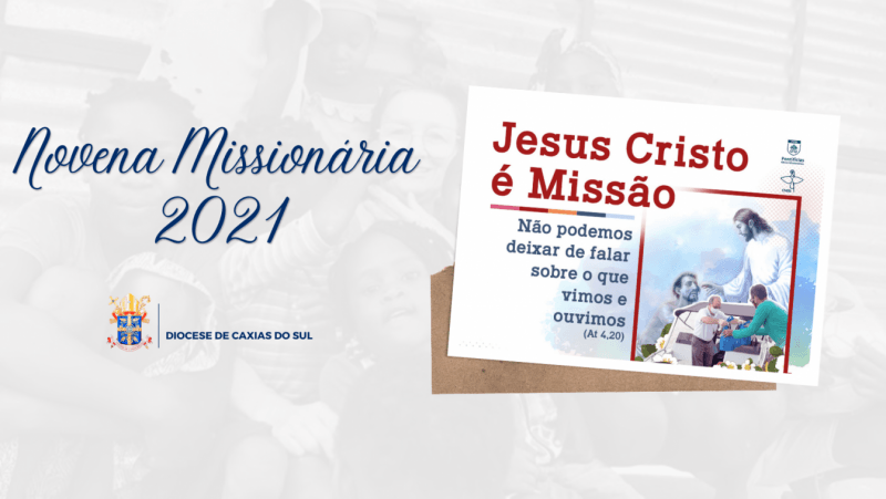 Diocese de Caxias do Sul promove Novena Missionária ao vivo pelas redes sociais