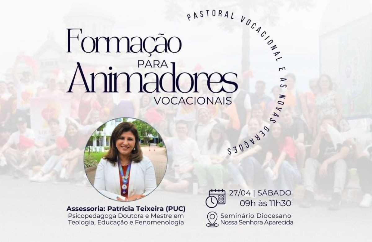Foto de capa da notícia Pastoral Vocacional da Diocese de Caxias do Sul prepara momento de formação para animadores vocacionais