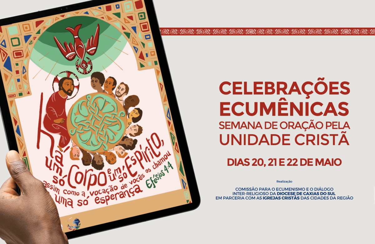 Foto de capa da notícia Diocese de Caxias do Sul promove Celebrações Ecumênicas na Semana de Oração pela Unidade Cristã