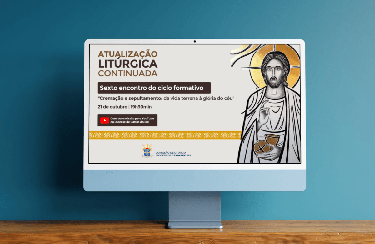 Foto de capa da notícia Diocese de Caxias do Sul disponibiliza lives do ciclo de Atualização Litúrgica Continuada