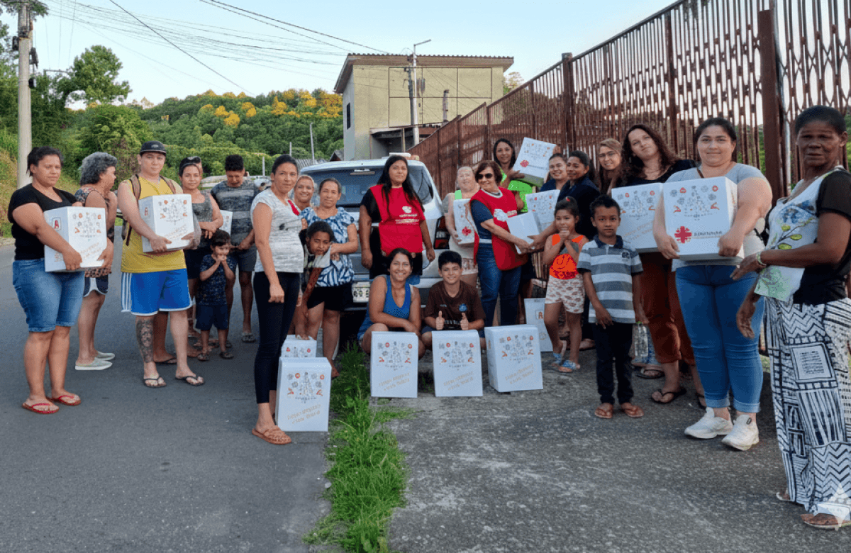 Foto de capa da notícia Cáritas da Diocese de Caxias do Sul entrega 1.233 cestas básicas da Campanha Natal da Esperança