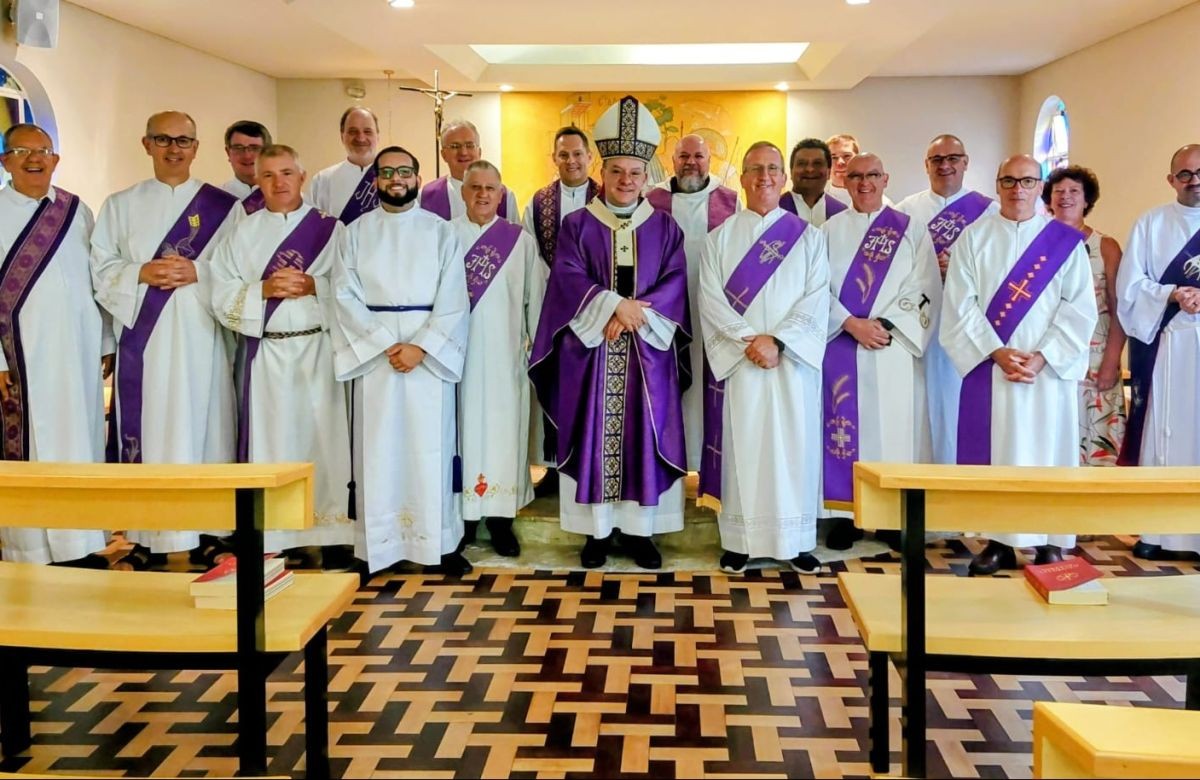Foto de capa da notícia Diocese de Caxias do Sul participa do I Encontro Regional de Diretores e Formadores de Escolas Diaconais