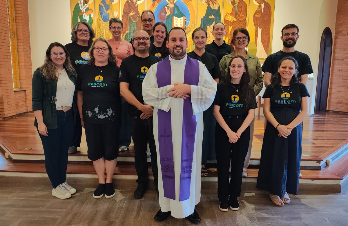 Foto de capa da notícia Agentes da Pastoral da Comunicação da Diocese de Caxias do Sul iniciam atividades de 2026 com o retiro de espiritualidade