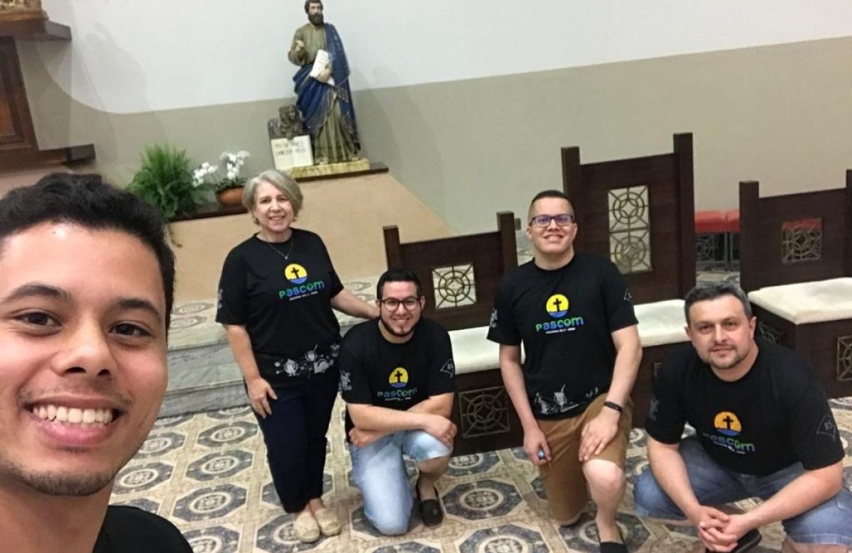 Foto de capa da notícia Paróquia de São Marcos reúne agentes da Pastoral da Comunicação para encontro de formação