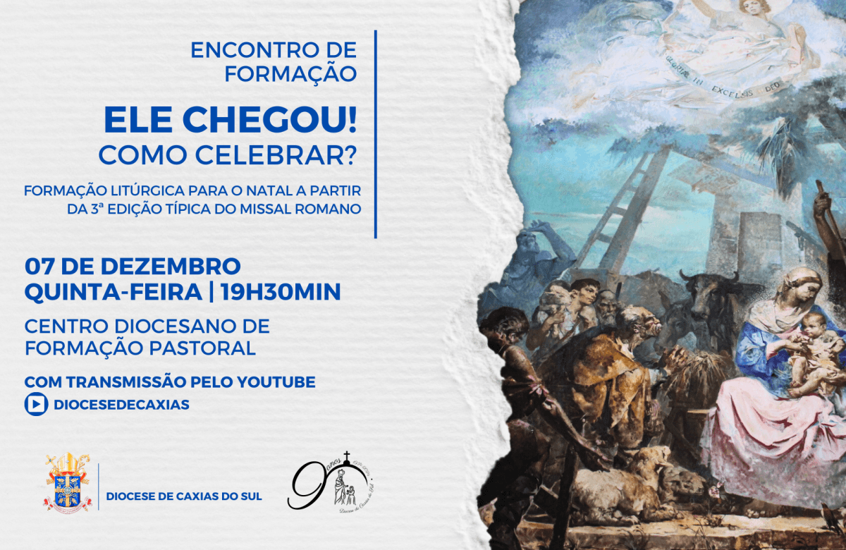 Foto de capa da notícia Comissão de Liturgia da Diocese de Caxias realiza formação sobre o Natal a partir da nova edição do Missal