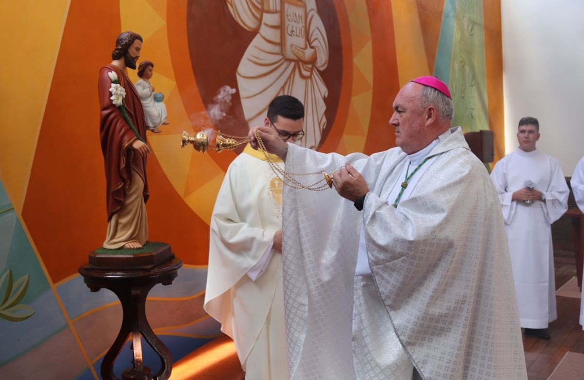 Foto de capa da notícia Seminário Maior São José celebra a solenidade do Padroeiro com Missa presidida por Dom José Gislon