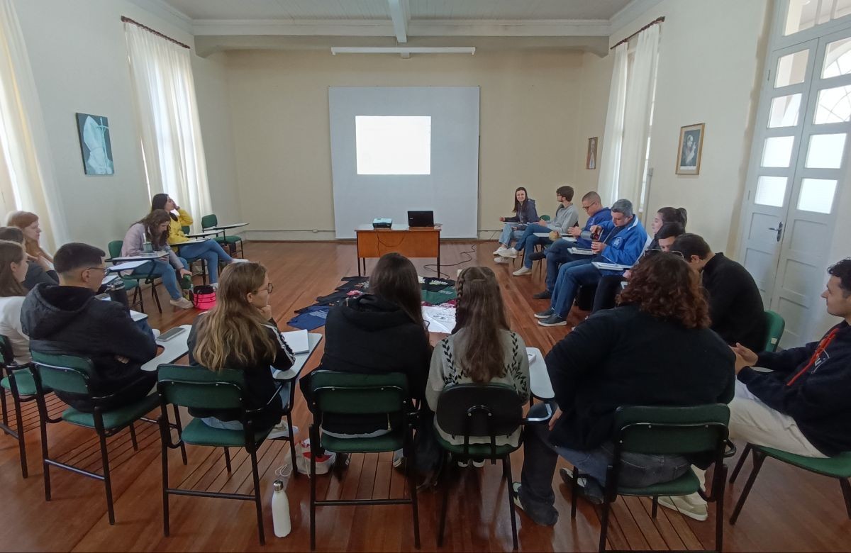 Foto de capa da notícia Setor Juventude promove formação para lideranças de grupos e movimentos de jovens da Diocese de Caxias do Sul