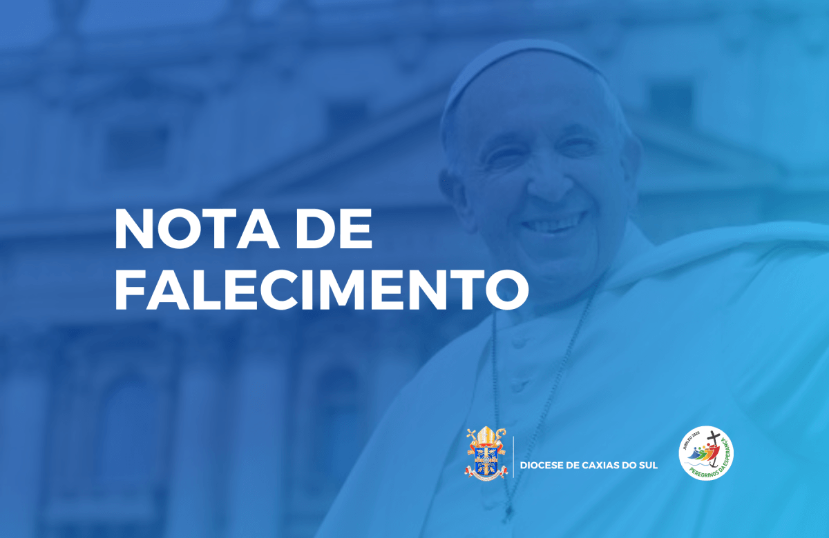 Foto de capa da notícia Nota de Falecimento: Papa Francisco