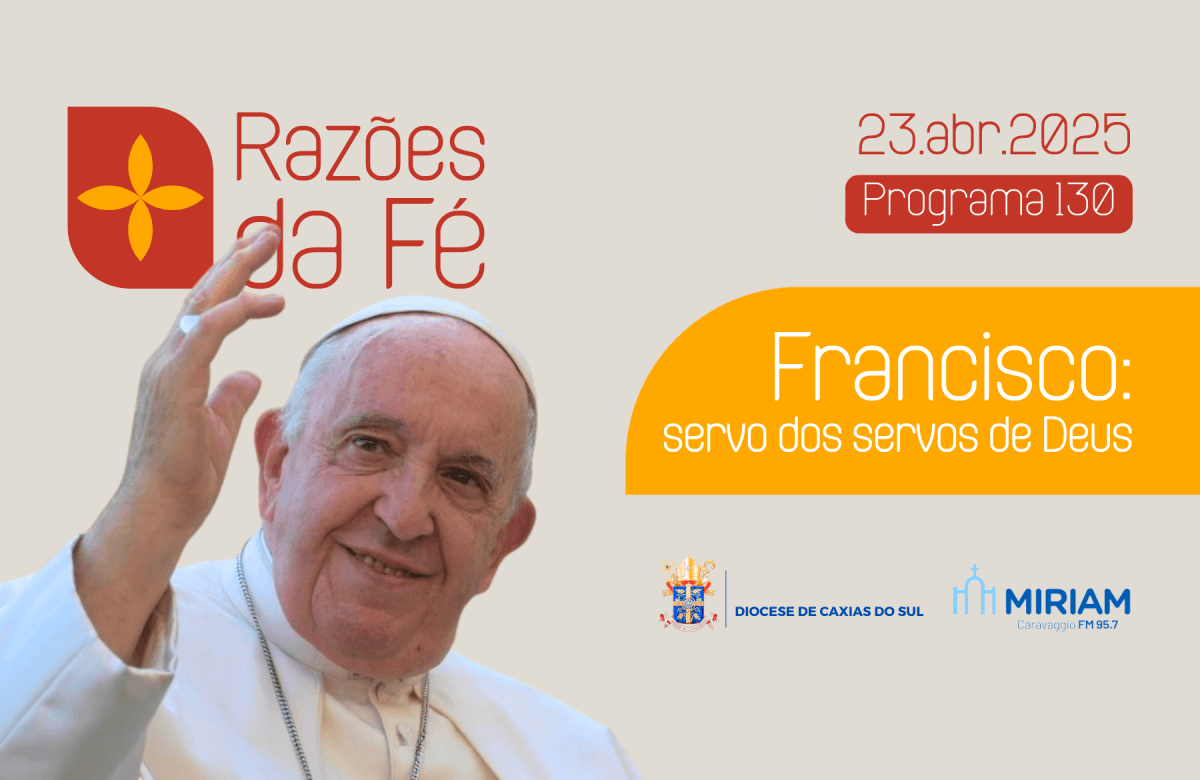 Foto de capa da notícia Primeiro Razões da Fé em novo dia de exibição recolhe testemunhos sobre os legados do pontificado do Papa Francisco