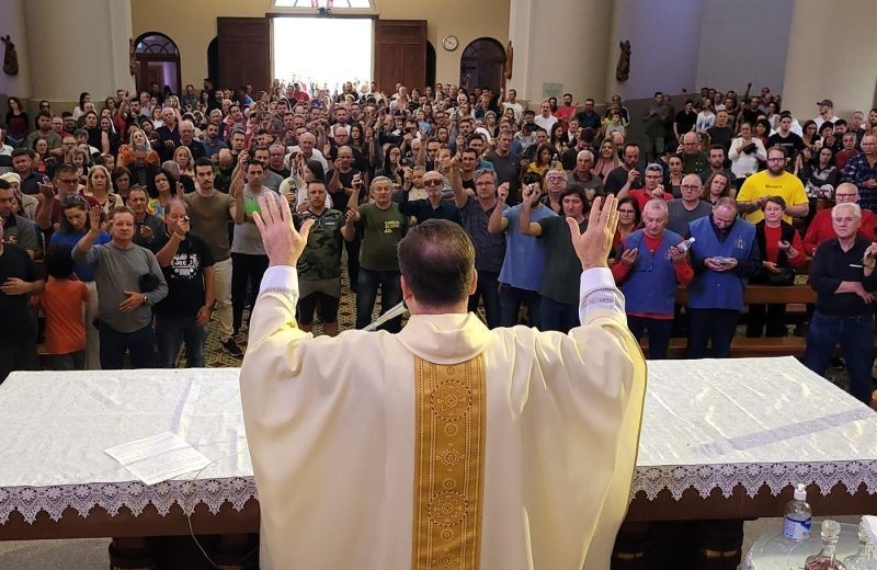 Foto de capa da notícia Pré-romarias marcam o início da caminhada rumo à 146ª Romaria ao Santuário de Caravaggio
