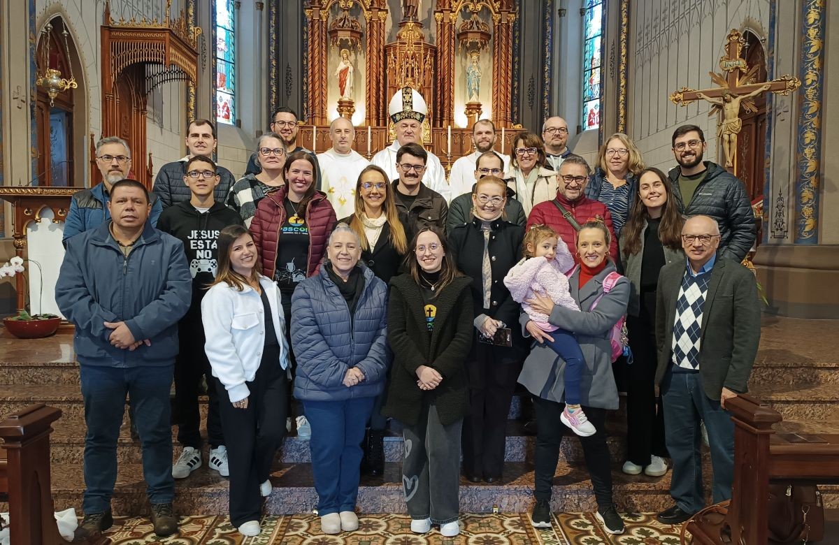 Foto de capa da notícia Agentes da Pascom e profissionais de imprensa da Diocese de Caxias do Sul se reúnem para o Jubileu dos Comunicadores