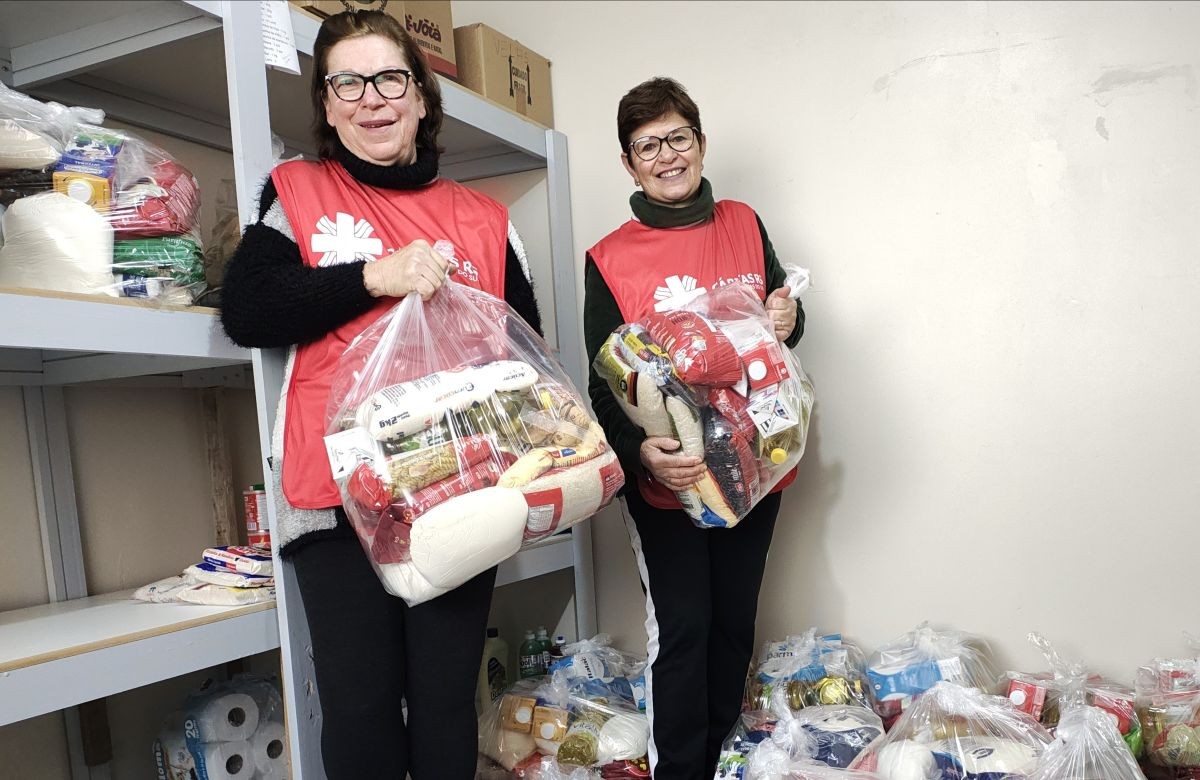 Foto de capa da notícia Ação Solidária de Inverno da Cáritas da Diocese de Caxias: famílias aquecidas e com comida na mesa