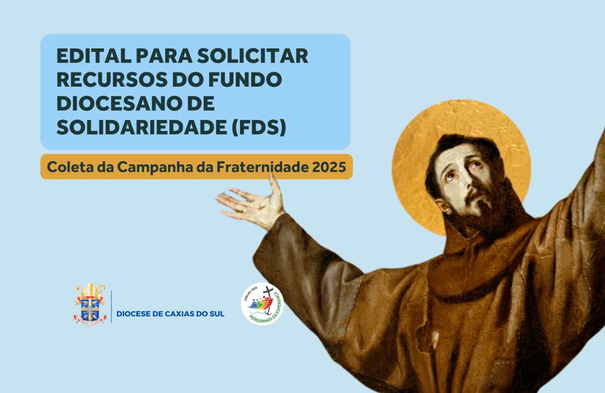 Foto de capa da notícia Diocese de Caxias do Sul lança edital para projetos que queiram receber recursos da Campanha da Fraternidade 2025