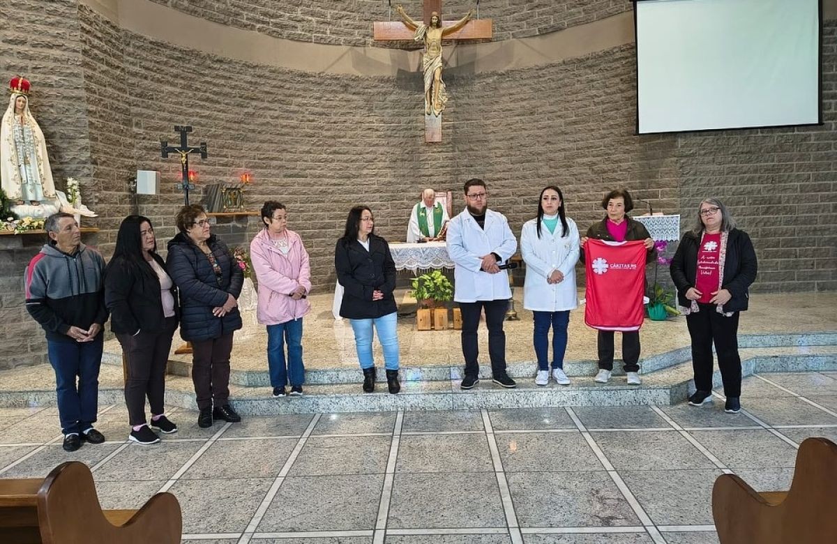 Foto de capa da notícia Paróquia Santíssima Trindade, de Caxias do Sul, institui oficialmente a Cáritas Paroquial