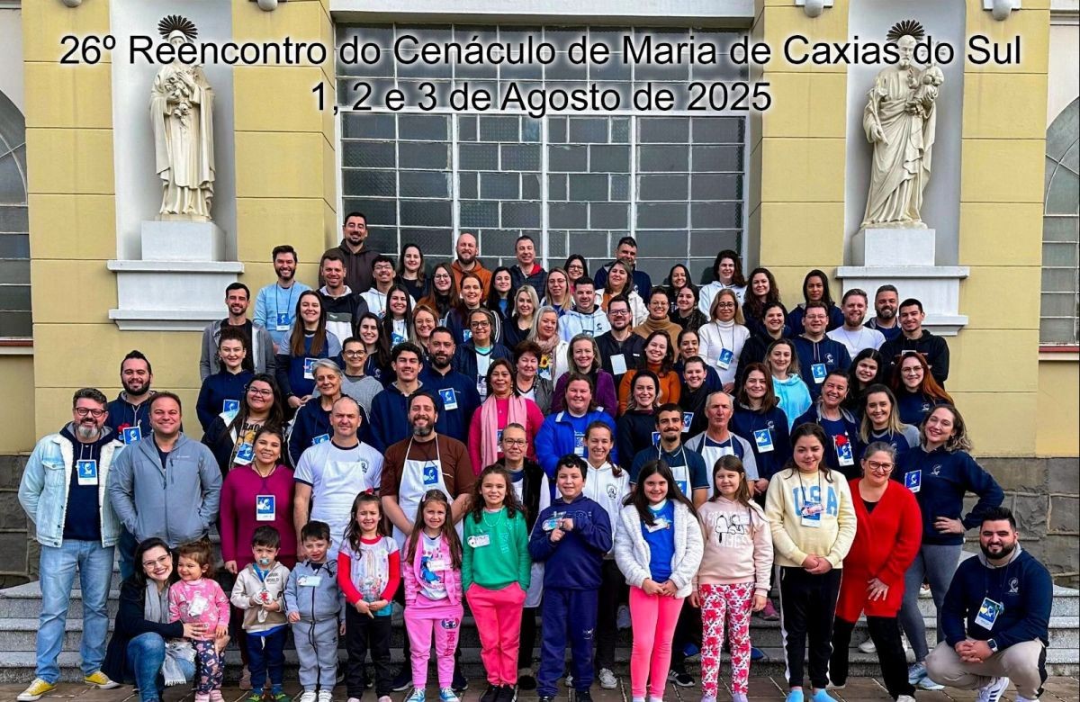 Foto de capa da notícia Movimento Cenáculo de Maria de Caxias do Sul realiza seu 26º Reencontro