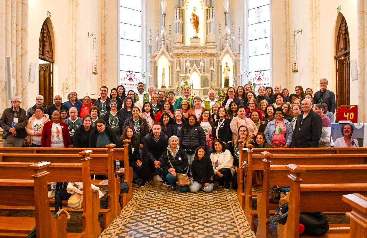 Foto de capa da notícia Paróquia São Pedro de Garibaldi sedia comemoração em honra aos 40 anos da Pastoral da Criança na Diocese de Caxias do Sul