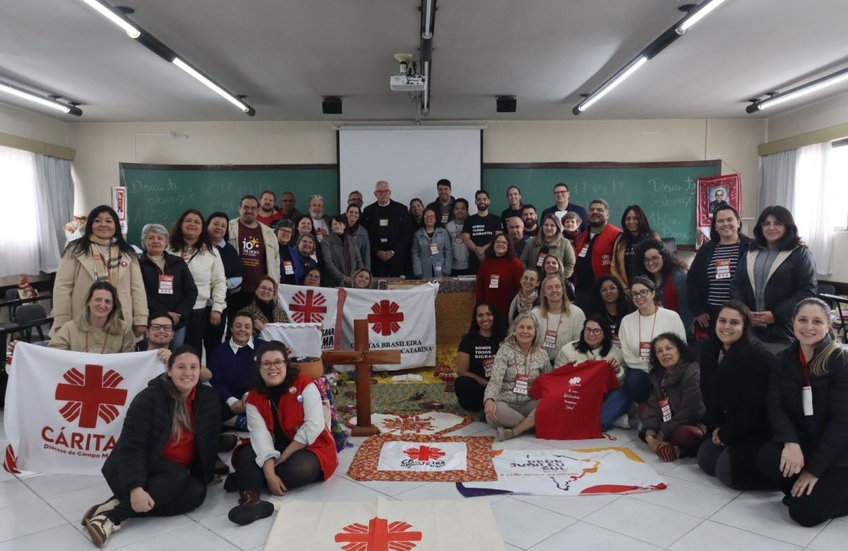 Foto de capa da notícia Cáritas Diocesana de Caxias do Sul participa de encontro Intersul com representantes dos estados do Sul do Brasil