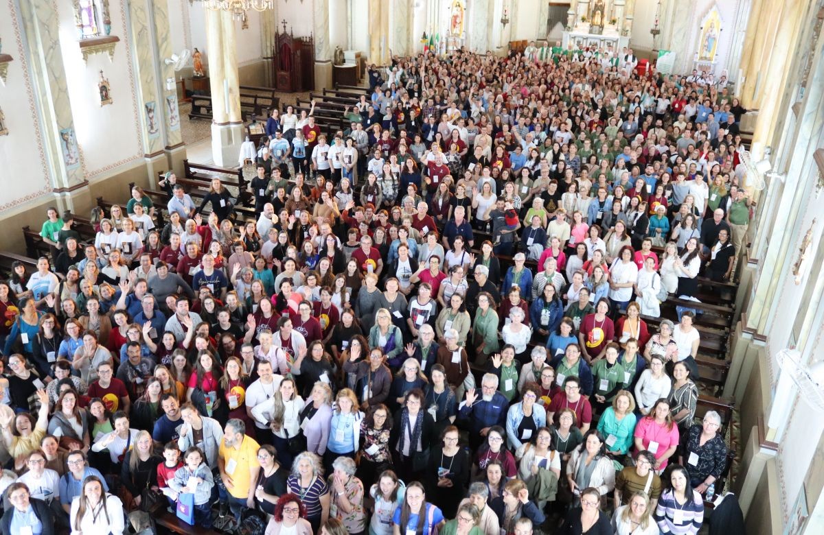 Foto de capa da notícia Jornada da Catequese da Diocese de Caxias do Sul leva mais de 900 catequistas a Nova Prata num dia de celebração