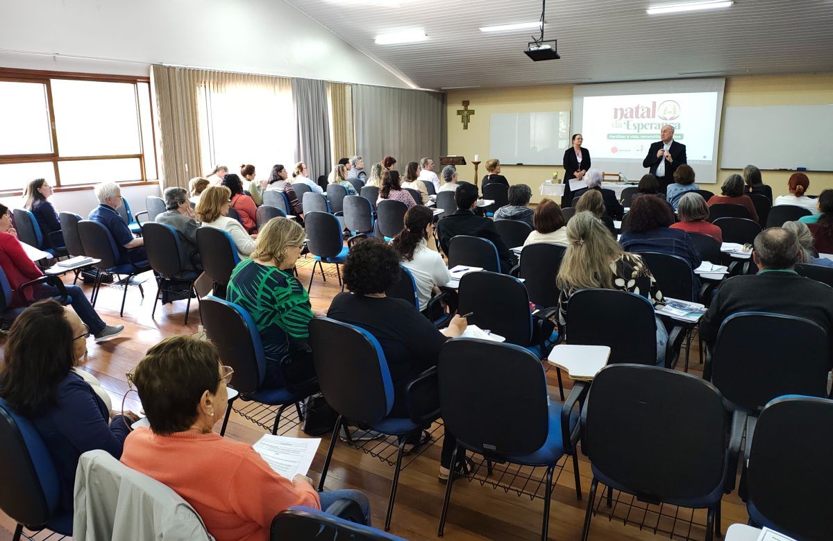 Foto de capa da notícia Diocese de Caxias do Sul reúne coordenadoras paroquiais de Catequese para encaminhamentos de 2026