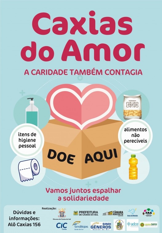 Projeto Caxias do Amor: milhares de famílias estão sem alimentos após redução no número das doações