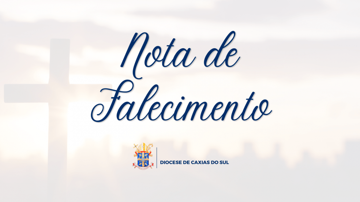 Nota de Falecimento - Pe. Izidoro Bigolin