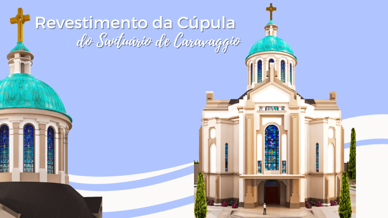 Santuário de Caravaggio receberá o manto em honra a Nossa Senhora, rainha e padroeira da Diocese de Caxias do Sul