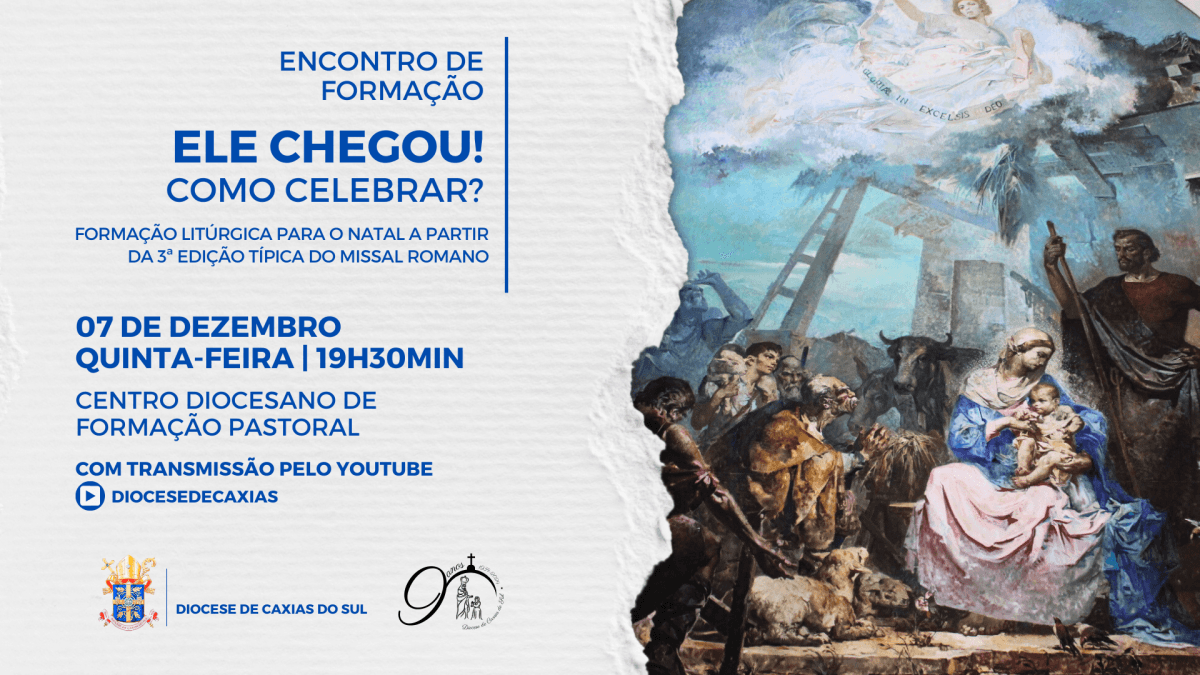 Comissão de Liturgia da Diocese de Caxias realiza formação sobre o Natal a partir da nova edição do Missal