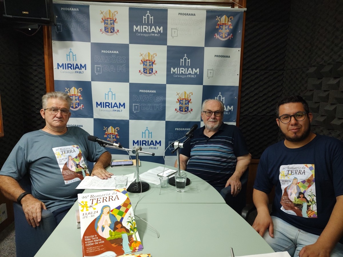 Programa Razões da Fé reflete sobre a 46ª Romaria da Terra: "Escutar a Mãe Terra e com Maria cuidar da vida"