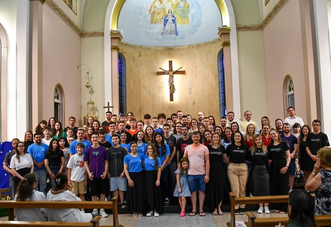 Missa em Carlos Barbosa marca o início do trabalho do Setor Juventude da Região Pastoral de Garibaldi