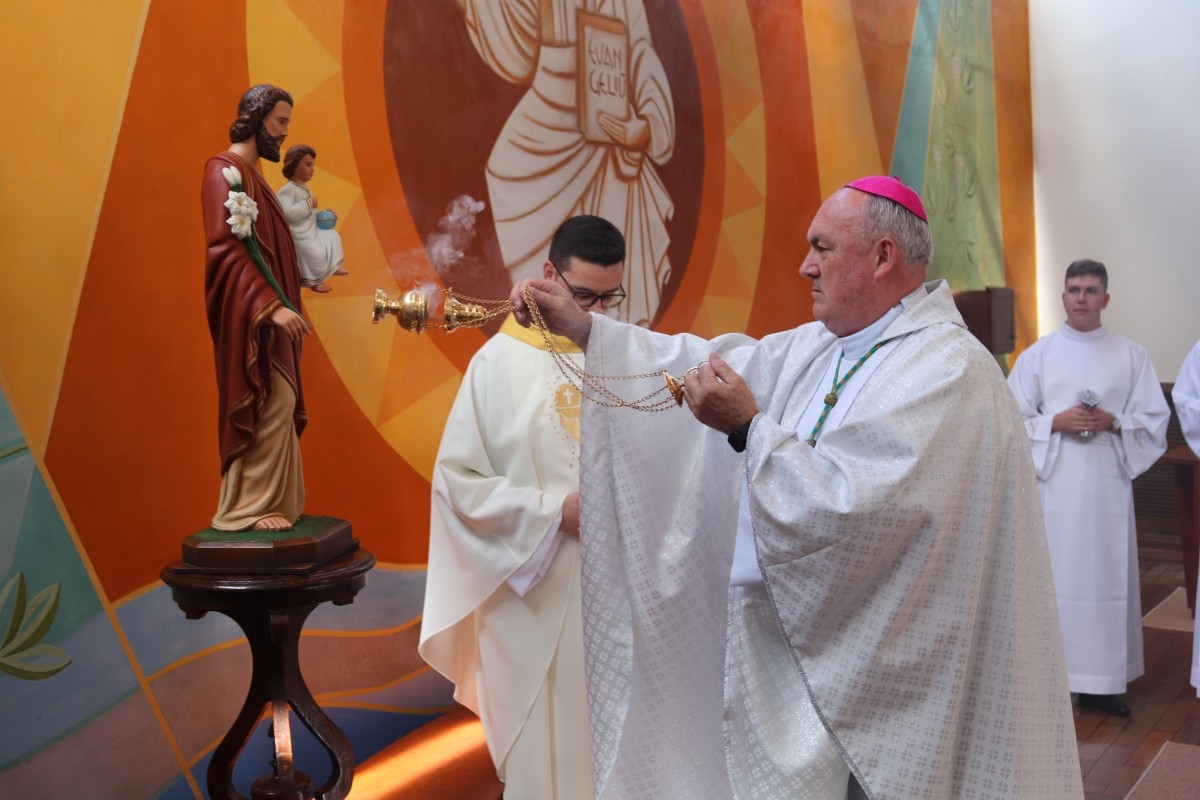 Seminário Maior São José celebra a solenidade do Padroeiro com Missa presidida por Dom José Gislon
