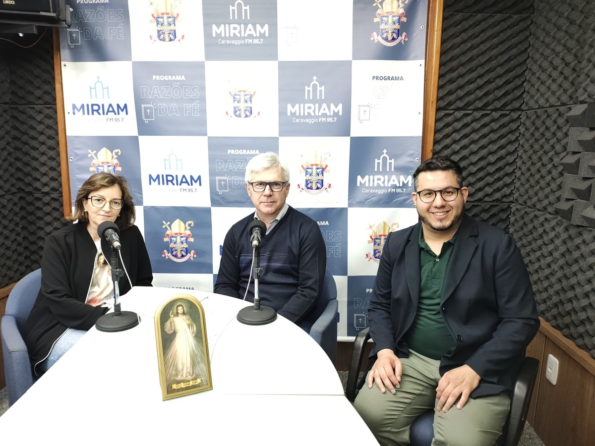 "Divina Misericórdia, fonte de esperança" é o tema do programa Razões da Fé do Domingo de Ramos