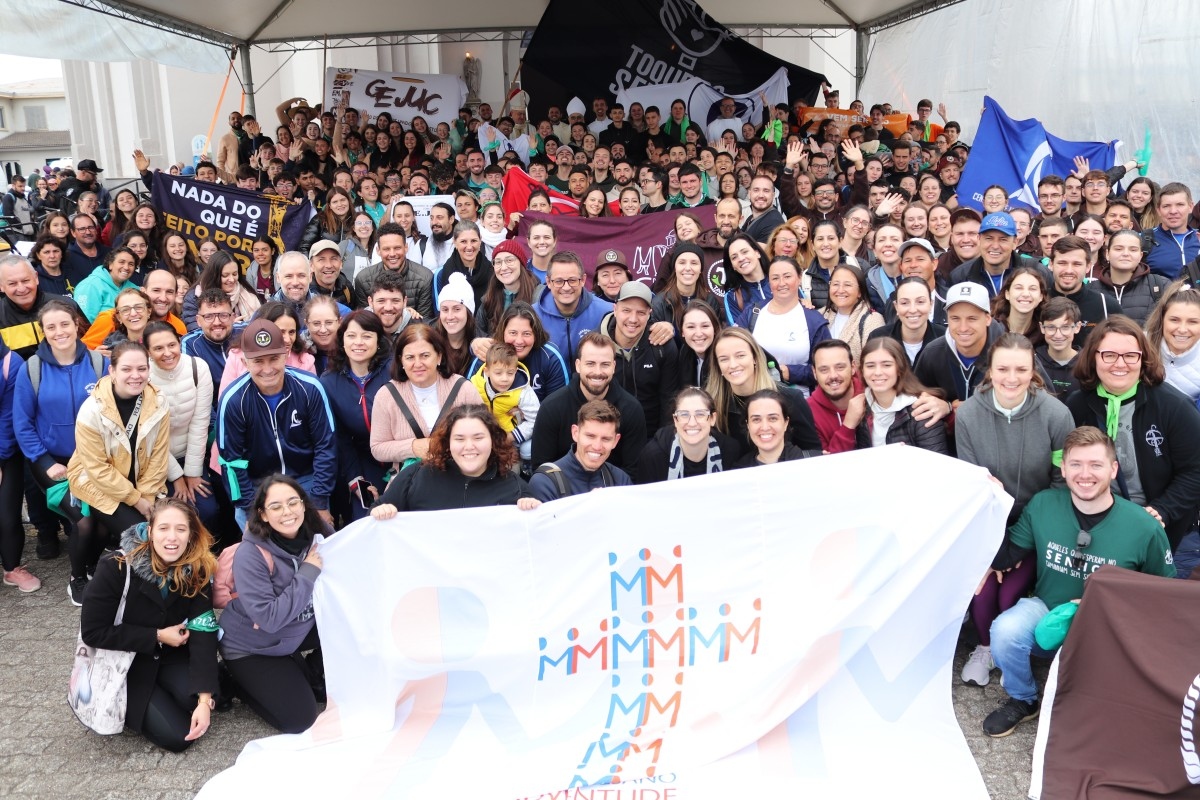 12ª Romaria da Juventude marca manhã do primeiro dia da 146ª Romaria ao Santuário de Caravaggio