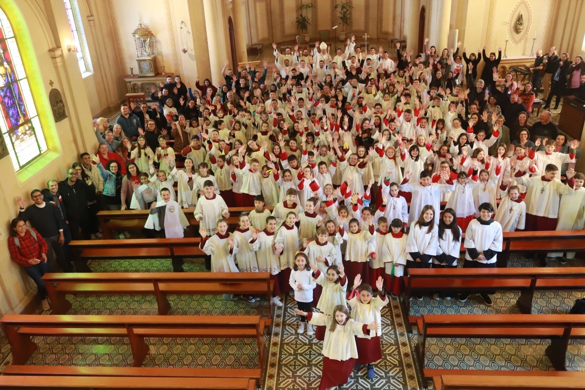 Diocese de Caxias do Sul prepara o 9º Encontro de Coroinhas e Acólitos