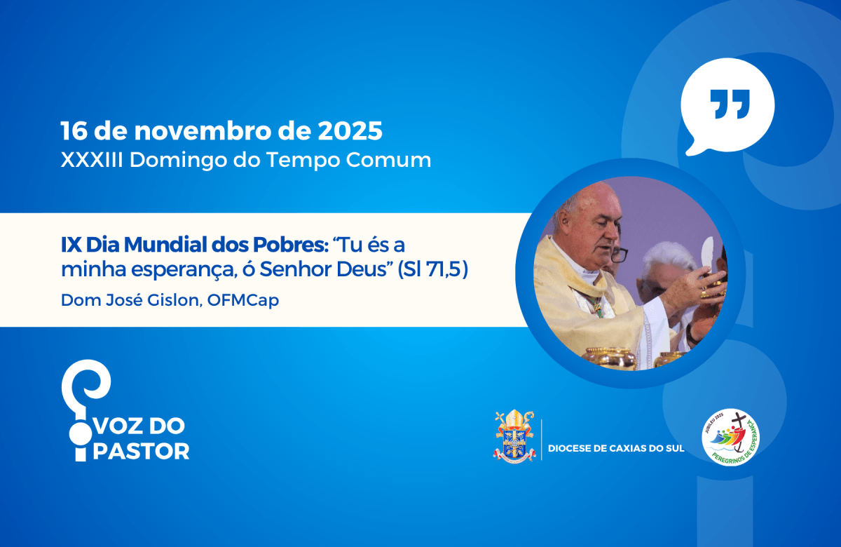 Foto de capa da notícia IX Dia Mundial dos Pobres: “Tu és a minha esperança, ó Senhor Deus” (Sl 71,5)