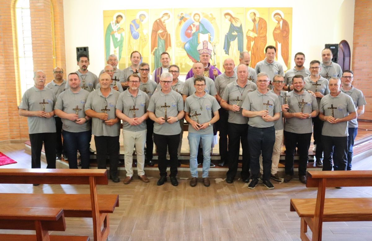 Foto de capa da notícia Membros da Escola São Filipe da Diocese de Caxias do Sul são admitidos como candidatos ao diaconato permanente