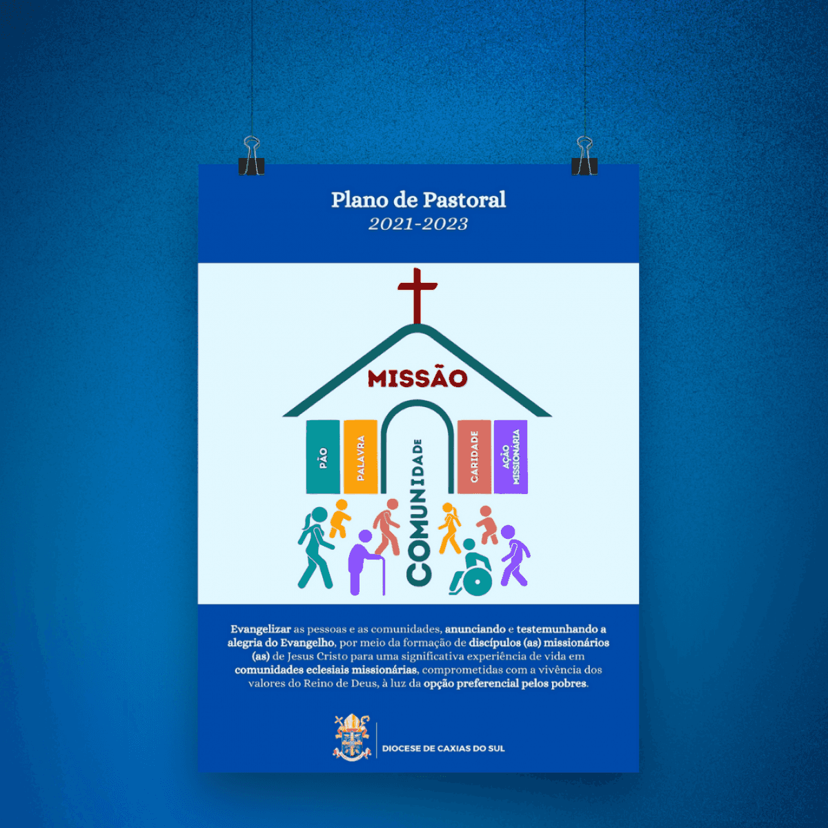 Foto de capa da notícia Conheça o Plano de Pastoral da Diocese de Caxias do Sul para os anos 2021-2023