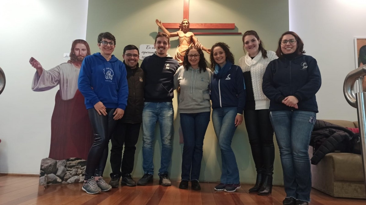 Coordenações do Cenáculo de Maria das diversas cidades da Diocese de Caxias do Sul se reúnem para troca de experiências