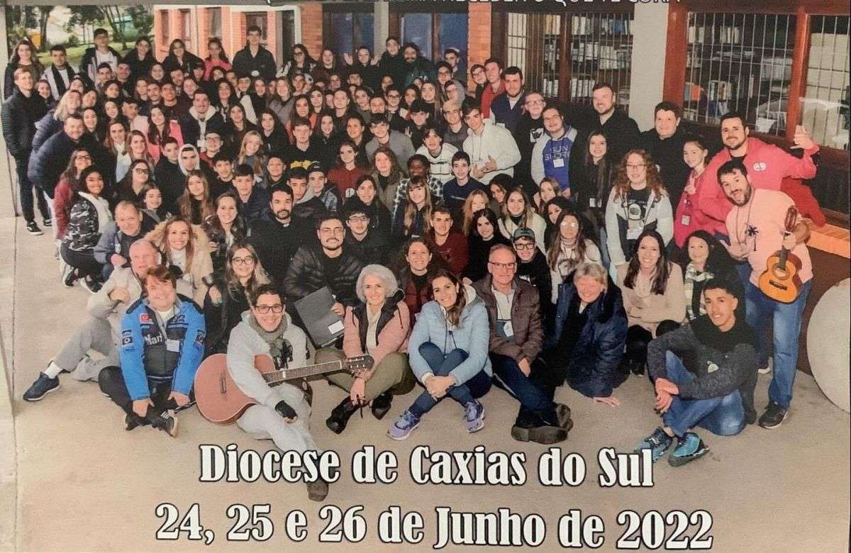 Foto de capa da notícia EJA da Diocese de Caxias do Sul retoma retiro presencial e reúne 96 jovens