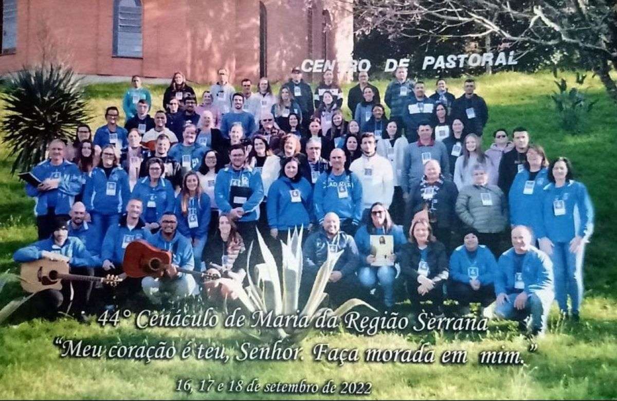 Foto de capa da notícia 44º Retiro do Cenáculo de Maria - Região Serrana reuniu 38 novos cenantes e dezenas de pessoas nas equipes de trabalho