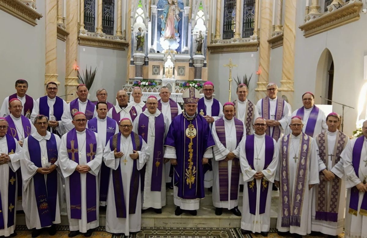 Foto de capa da notícia “Oração, reflexão e fraternidade”: Dom José Gislon avalia encontro dos bispos