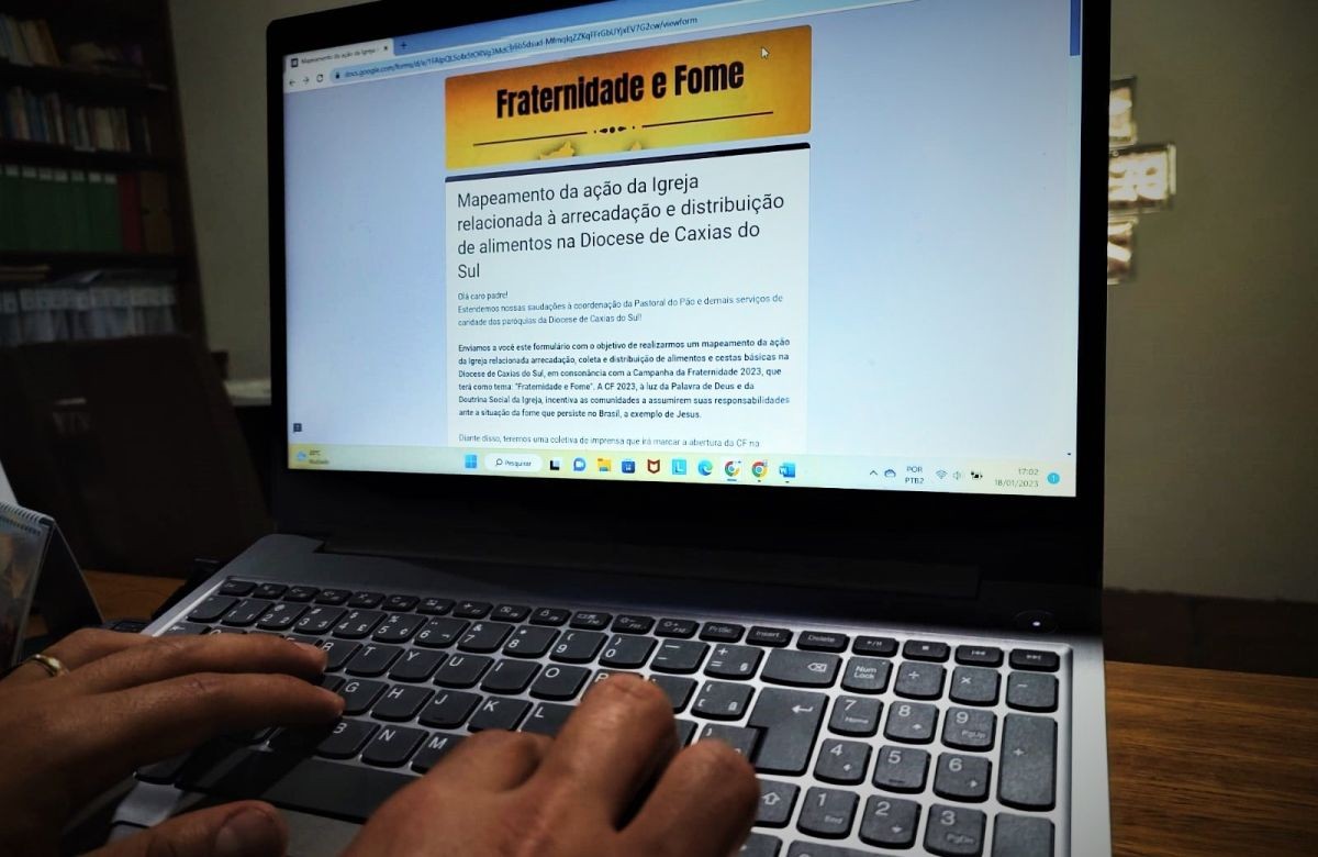 Foto de capa da notícia Diocese de Caxias do Sul inicia levantamento de dados sobre os serviços de superação da fome nas paróquias