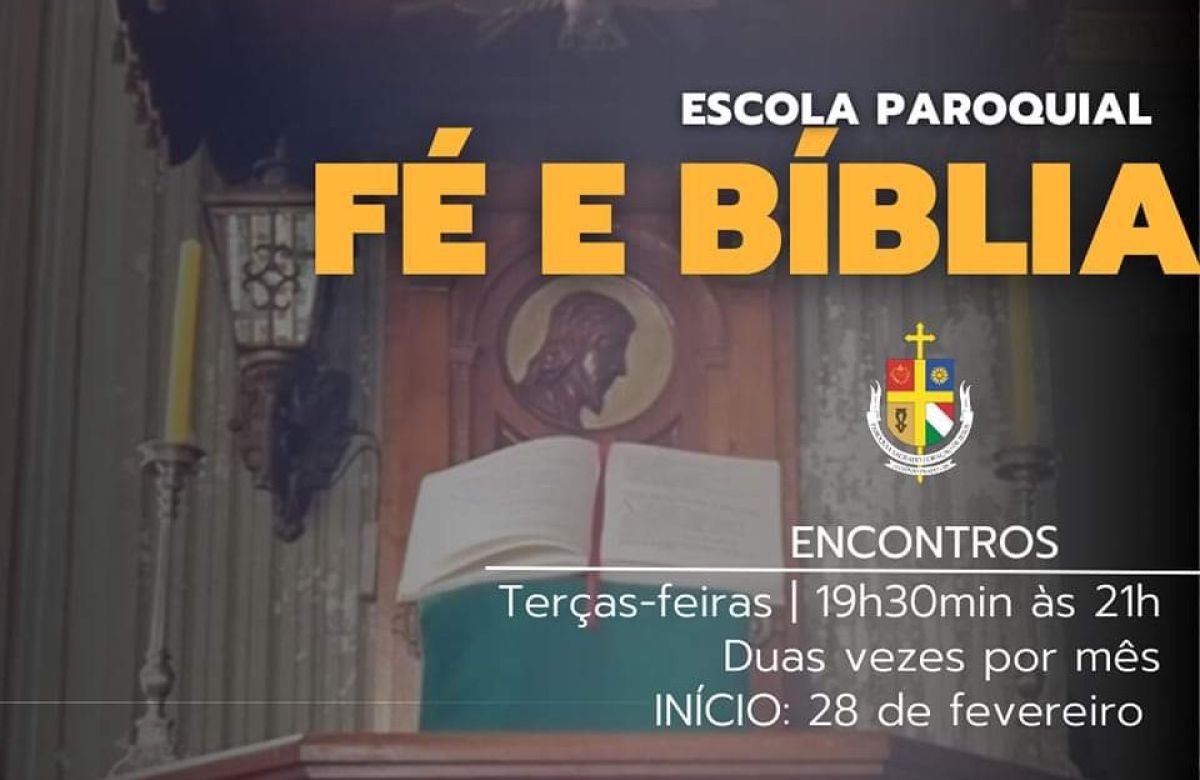 Foto de capa da notícia Paróquia de Antônio Prado abre inscrições para a escola paroquial de Fé e Bíblia