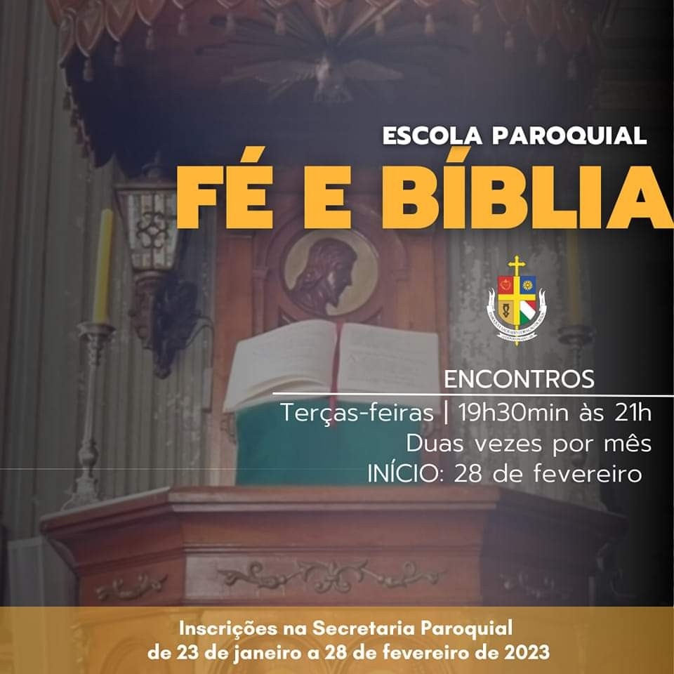 Paróquia de Antônio Prado abre inscrições para a escola paroquial de Fé e Bíblia
