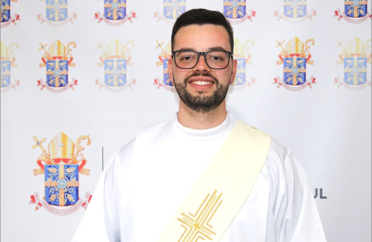 Foto de capa da notícia Diácono Luciano Dalmolin será ordenado padre no próximo sábado, 18 de novembro, em Paraí
